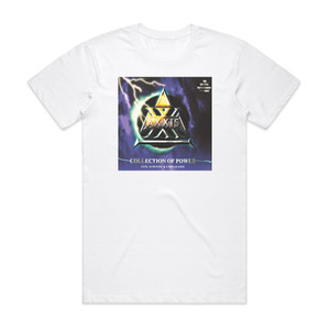 Axxis Collection Of Power Album Cover T-Shirt White Axxis Collection Of Power Album Cover T-Shirt White