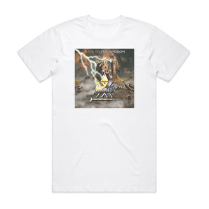 Axxis Back To The Kingdom Album Cover T-Shirt White Axxis Back To The Kingdom Album Cover T-Shirt White