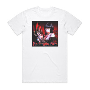 As Angels Bleed As Angels Bleed Album Cover T-Shirt White As Angels Bleed As Angels Bleed Album Cover T-Shirt White