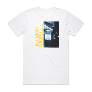 Allan Holdsworth All Night Wrong Album Cover T-Shirt White Allan Holdsworth All Night Wrong Album Cover T-Shirt White