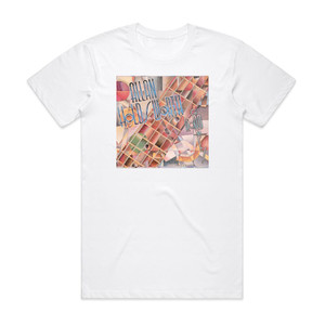 Allan Holdsworth Road Games Album Cover T-Shirt White Allan Holdsworth Road Games Album Cover T-Shirt White