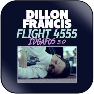 Dillon Francis Flight 4555 Idgafos 30 Album Cover Sticker
