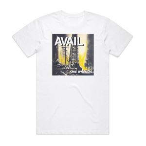 Avail One Wrench Album Cover T-Shirt White Avail One Wrench Album Cover T-Shirt White