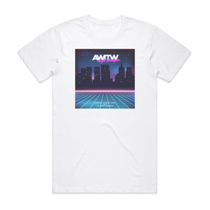 AWITW Night Designer Album Cover T-Shirt White AWITW Night Designer Album Cover T-Shirt White