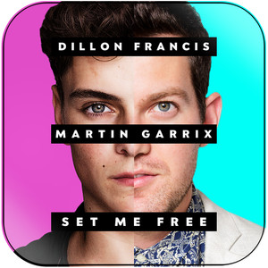 Dillon Francis Set Me Free Album Cover Sticker Dillon Francis Set Me Free Album Cover Sticker