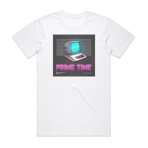 AWITW Prime Time Album Cover T-Shirt White AWITW Prime Time Album Cover T-Shirt White