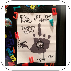 Dillon Francis Turkey On Wheels Album Cover Sticker Dillon Francis Turkey On Wheels Album Cover Sticker