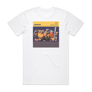 AWITW Factory Beat The Lost Vikings Album Cover T-Shirt White AWITW Factory Beat The Lost Vikings Album Cover T-Shirt White