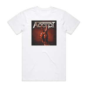 Accept Blood Of The Nations Album Cover T-Shirt White Accept Blood Of The Nations Album Cover T-Shirt White