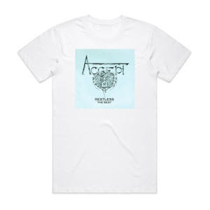 Accept Restless The Best Album Cover T-Shirt White Accept Restless The Best Album Cover T-Shirt White