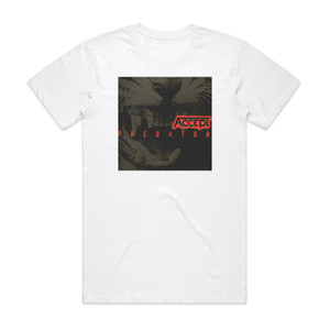 Accept Predator Album Cover T-Shirt White Accept Predator Album Cover T-Shirt White