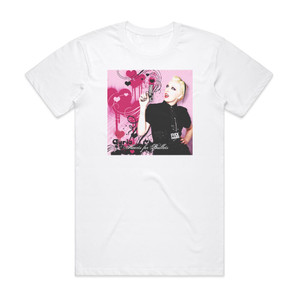 Ayria Hearts For Bullets 1 Album Cover T-Shirt White Ayria Hearts For Bullets 1 Album Cover T-Shirt White