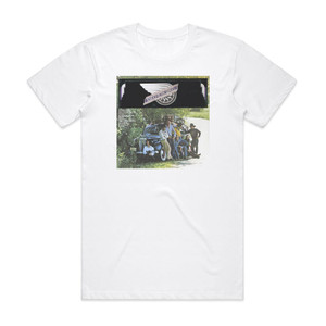 Asleep at the Wheel Asleep At The Wheel Album Cover T-Shirt White Asleep at the Wheel Asleep At The Wheel Album Cover T-Shirt White