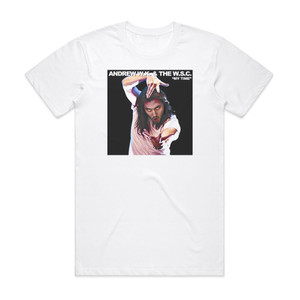 Andrew WK My Time Album Cover T-Shirt White
