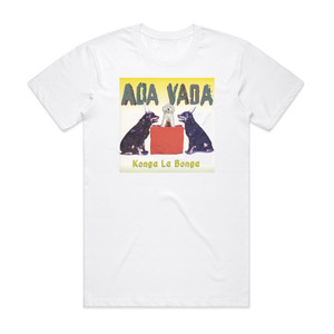 Ada Vada Konga La Bonga Album Cover T-Shirt White