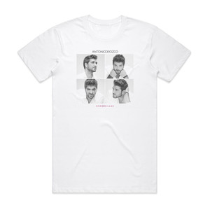 Antonio Orozco Dos Orillas Album Cover T-Shirt White