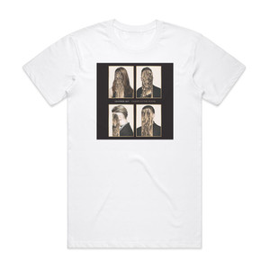 Another Sky I Slept On The Floor Album Cover T-Shirt White Another Sky I Slept On The Floor Album Cover T-Shirt White