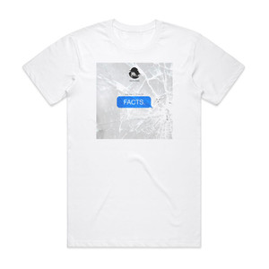 Aaron Cole Facts Album Cover T-Shirt White Aaron Cole Facts Album Cover T-Shirt White