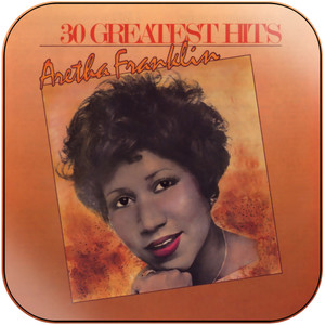 Aretha Franklin 30 Greatest Hits Album Cover Sticker Aretha Franklin 30 Greatest Hits Album Cover Sticker