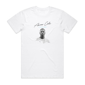 Aaron Cole If I Can Be Honest Album Cover T-Shirt White Aaron Cole If I Can Be Honest Album Cover T-Shirt White
