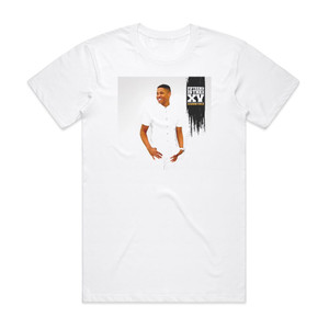 Aaron Cole Fifteen Is The New Xv Album Cover T-Shirt White Aaron Cole Fifteen Is The New Xv Album Cover T-Shirt White