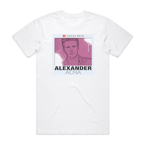 Acha Alexande Icollection Album Cover T-Shirt White Acha Alexande Icollection Album Cover T-Shirt White