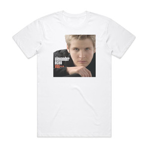 Acha Alexande Voy X Album Cover T-Shirt White