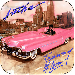 Aretha Franklin Freeway Of Love Whos Zoomin Who Album Cover Sticker Aretha Franklin Freeway Of Love Whos Zoomin Who Album Cover Sticker