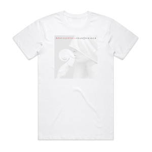 Apocalyptica Shadowmaker 1 Album Cover T-Shirt White Apocalyptica Shadowmaker 1 Album Cover T-Shirt White