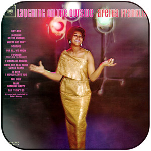 Aretha Franklin Laughing On The Outside Album Cover Sticker Aretha Franklin Laughing On The Outside Album Cover Sticker