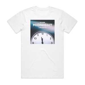 Alesso Midnight 1 Album Cover T-Shirt White Alesso Midnight 1 Album Cover T-Shirt White