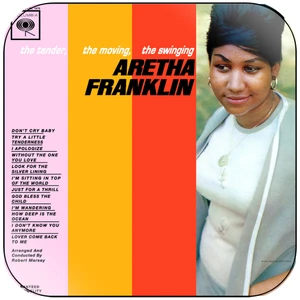 Aretha Franklin The Tender The Moving The Swinging Album Cover Sticker