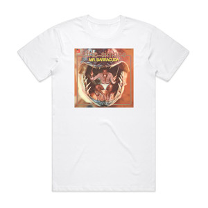 Afric Simone Mr Barracuda Album Cover T-Shirt White