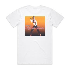 Afric Simone The Best Of Afric Simon Album Cover T-Shirt White Afric Simone The Best Of Afric Simon Album Cover T-Shirt White