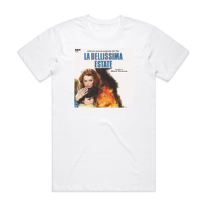 Alberto Pomeranz La Bellissima Estate Album Cover T-Shirt White Alberto Pomeranz La Bellissima Estate Album Cover T-Shirt White