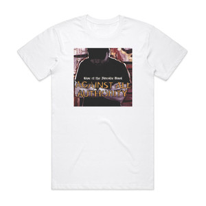 Against All Authority Live At The Fireside Bowl Album Cover T-Shirt White