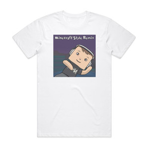 Approaching Nirvana Minecraft Style Remix Album Cover T-Shirt White