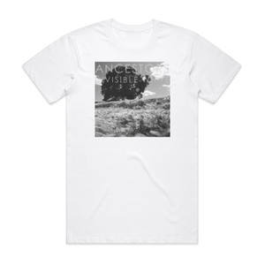 Ancestors Invisible White Album Cover T-Shirt White Ancestors Invisible White Album Cover T-Shirt White