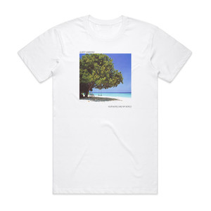 Albert Hammond Your World And My World 1 Album Cover T-Shirt White Albert Hammond Your World And My World 1 Album Cover T-Shirt White