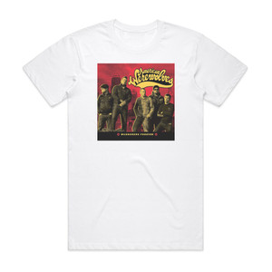 American Werewolves Wanderers Forever Album Cover T-Shirt White American Werewolves Wanderers Forever Album Cover T-Shirt White