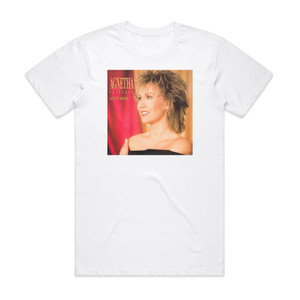 Agnetha Faltskog Let It Shine Album Cover T-Shirt White Agnetha Faltskog Let It Shine Album Cover T-Shirt White