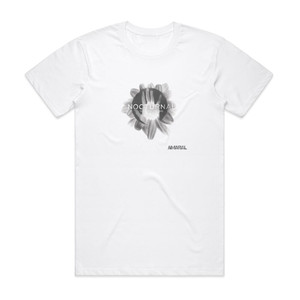 Amaral Nocturnal Solar Sessions Album Cover T-Shirt White Amaral Nocturnal Solar Sessions Album Cover T-Shirt White