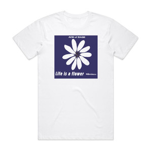 Ace of Base Life Is A Flower Album Cover T-Shirt White Ace of Base Life Is A Flower Album Cover T-Shirt White