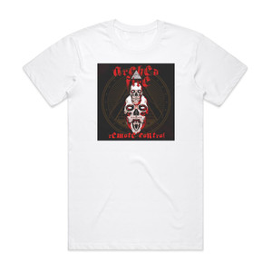 Arched Fire Remote Control Album Cover T-Shirt White