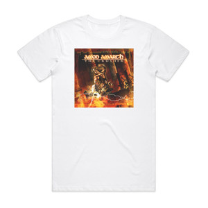 Amon Amarth The Crusher 1 Album Cover T-Shirt White Amon Amarth The Crusher 1 Album Cover T-Shirt White