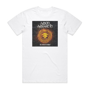 Amon Amarth The Pursuit Of Vikings 25 Years In The Eye Of The Storm Album Cover T-Shirt White Amon Amarth The Pursuit Of Vikings 25 Years In The Eye Of The Storm Album Cover T-Shirt White
