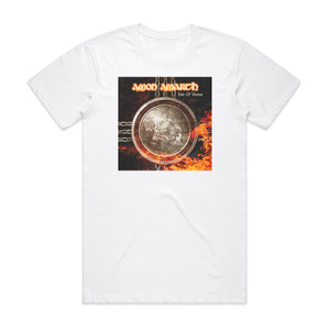 Amon Amarth Fate Of Norns Album Cover T-Shirt White Amon Amarth Fate Of Norns Album Cover T-Shirt White