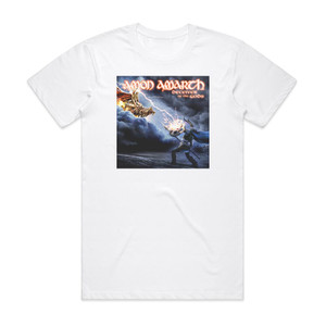 Amon Amarth Deceiver Of The Gods Album Cover T-Shirt White Amon Amarth Deceiver Of The Gods Album Cover T-Shirt White