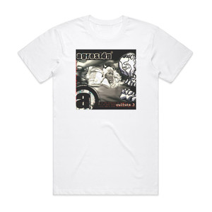 Agresion Cultura 3 Album Cover T-Shirt White Agresion Cultura 3 Album Cover T-Shirt White