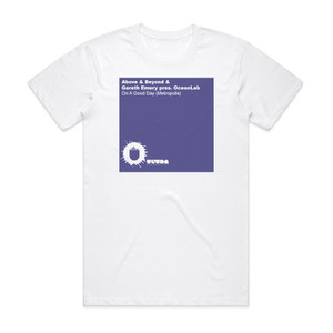 Above and Beyond On A Good Day Metropolis Album Cover T-Shirt White Above and Beyond On A Good Day Metropolis Album Cover T-Shirt White